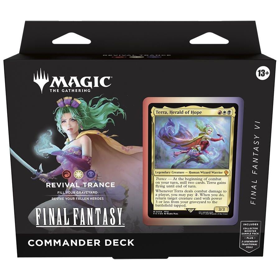 FINAL FANTASY Commander Deck - FINAL FANTASY VI Revival Trance