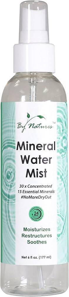 BY NATURES MINERAL WATER MIST 6 OZ