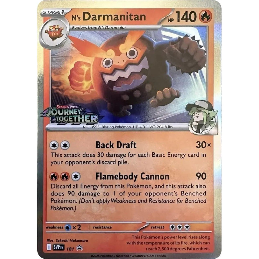 Darmanitan de N - 181 (Pré-lancement) (181) (SVP)