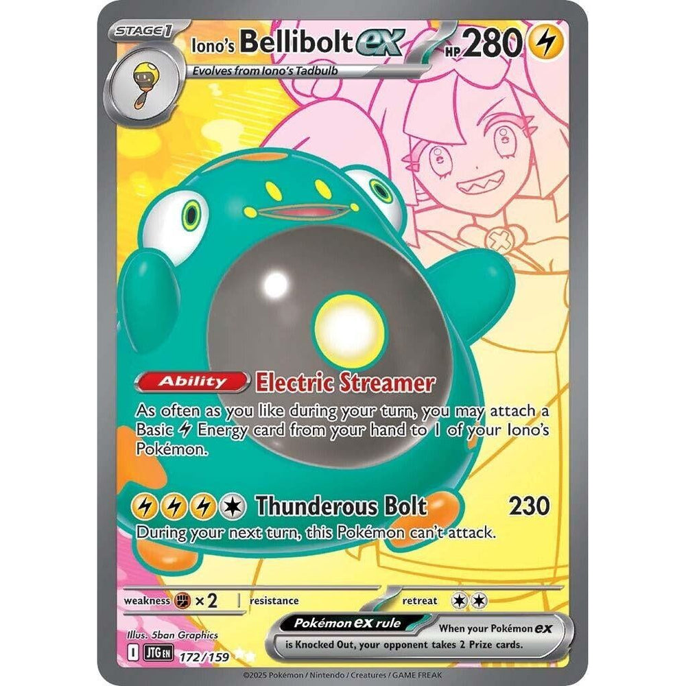 Iono's Bellibolt ex (172/159) (JTG)