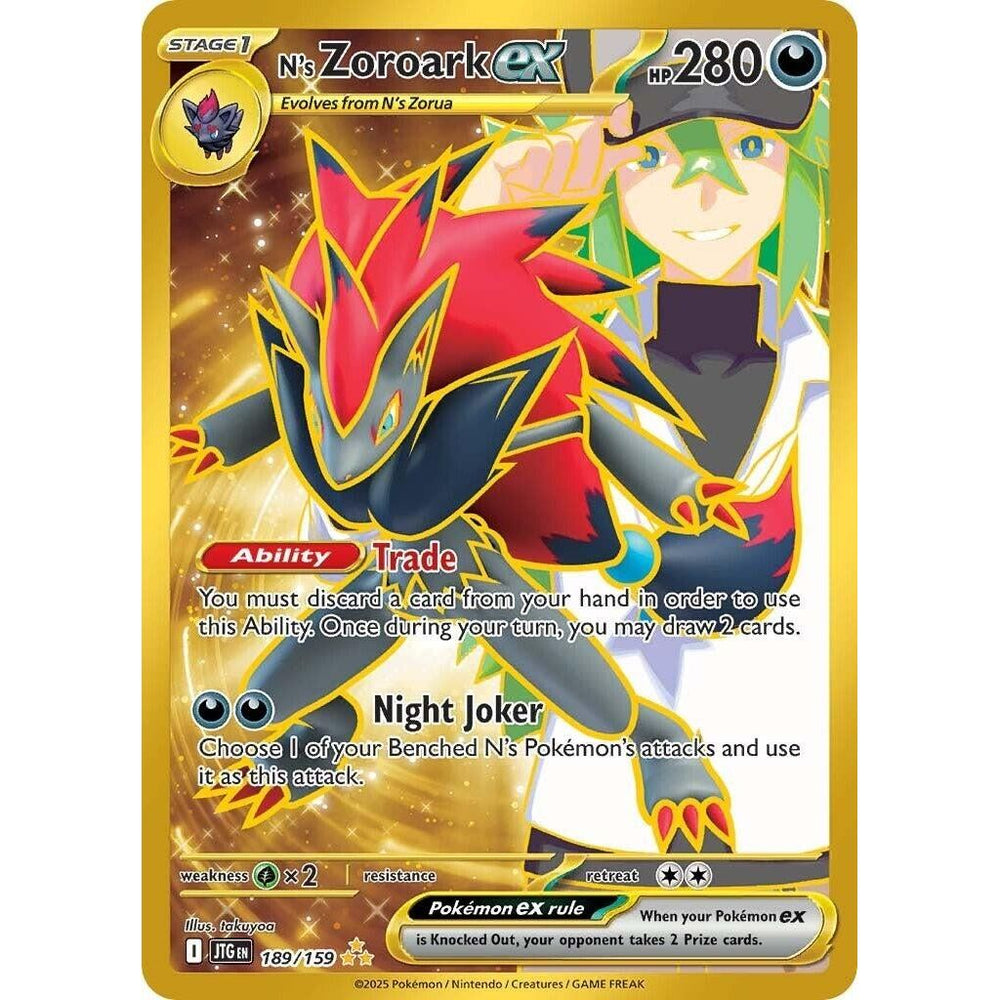 N's Zoroark ex (189/159) (JTG)