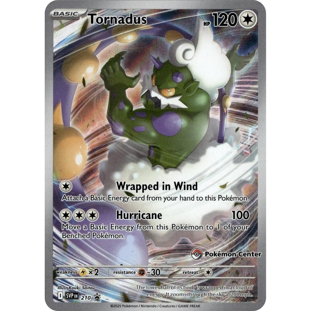 Tornadus - 210 (Pokemon Center Exclusive) (210) (SVP)