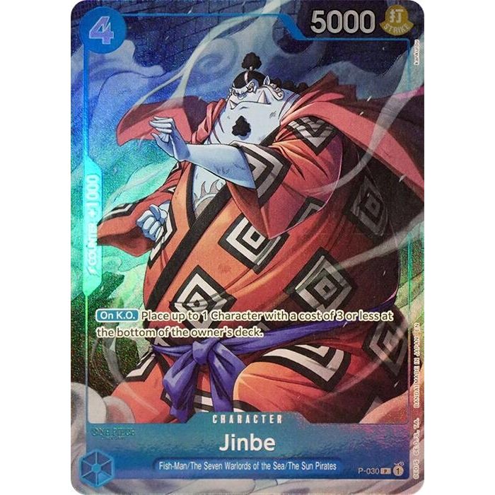 Jinbe (Ensemble des Sept Seigneurs de Guerre de la Mer) (P-030) (OP-PR)