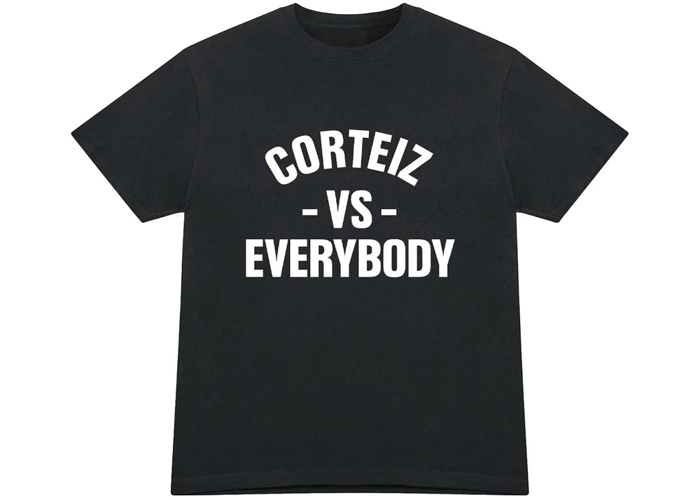 T-shirt Corteiz 'VS' - Noir