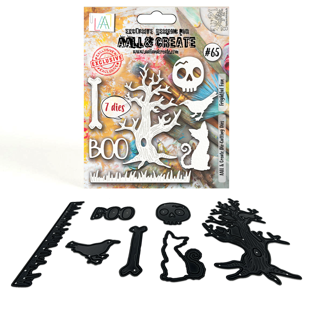 AALL and Create - Die-Cutting Die Set - Frightful Fun — Ecstasy Crafts
