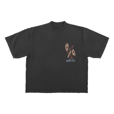 T-shirt épais 'Dizzy Daisy' de Santa Cruz - Shadow (pour femmes)
