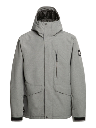 Quiksilver 'Mission Solid' Jacket - Quarry