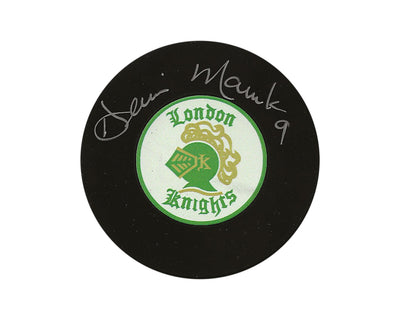 Rondelle autographiée Dennis Maruk London Knights modèle vintage