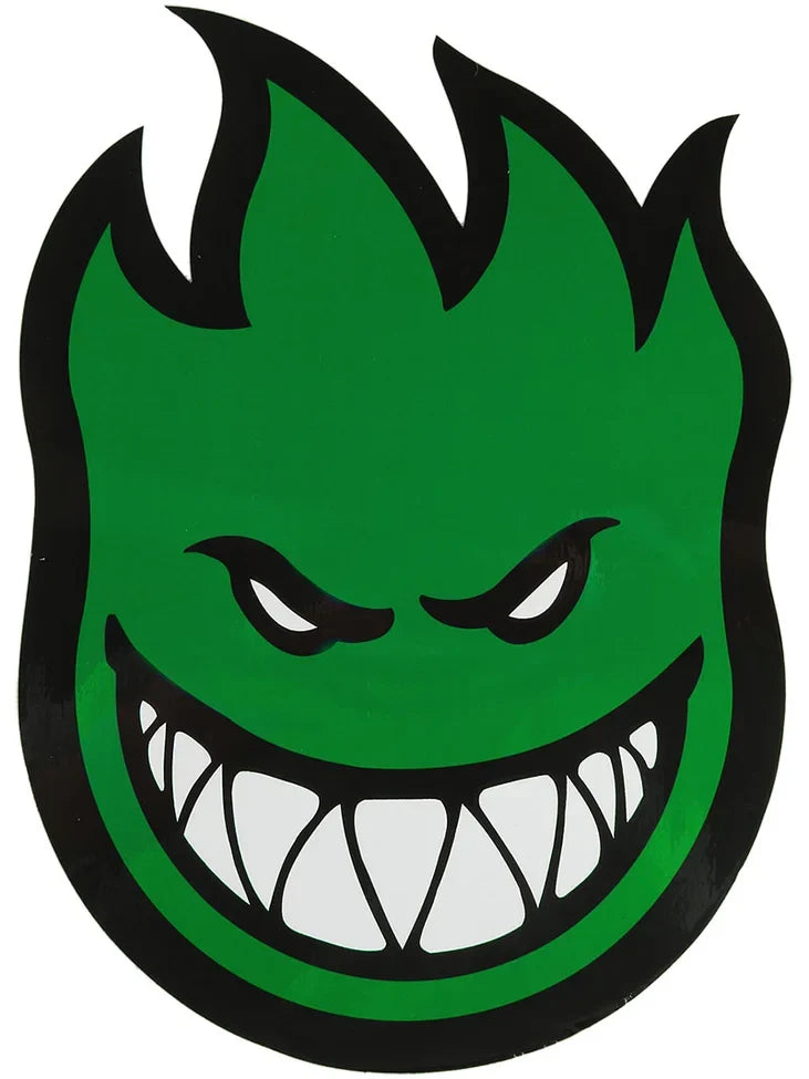 Autocollant Énorme 'Big Head' Spitfire - Vert