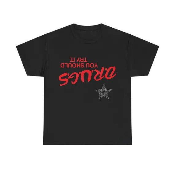 T-shirt Cactus Jack X DRUXGS - Noir