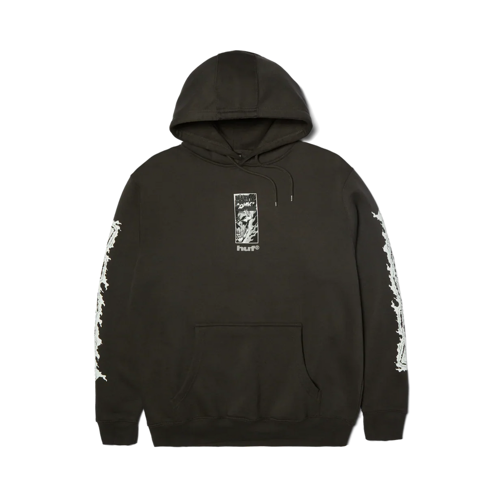 HUF x Marvel 'Ghost Rider' Chandail - Noir Lavé