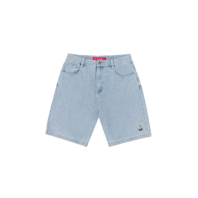 Shorts amples en denim Loviah 'Jhorts' - Lavage Blanc et Bleu