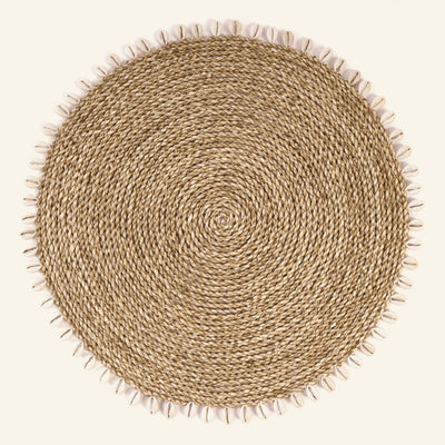 Seagrass Shell Placemat - Natural