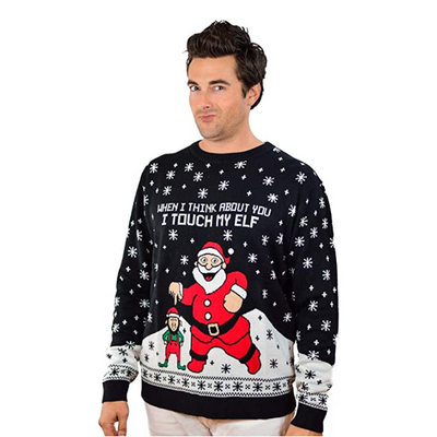 Touche mon pull de lutin