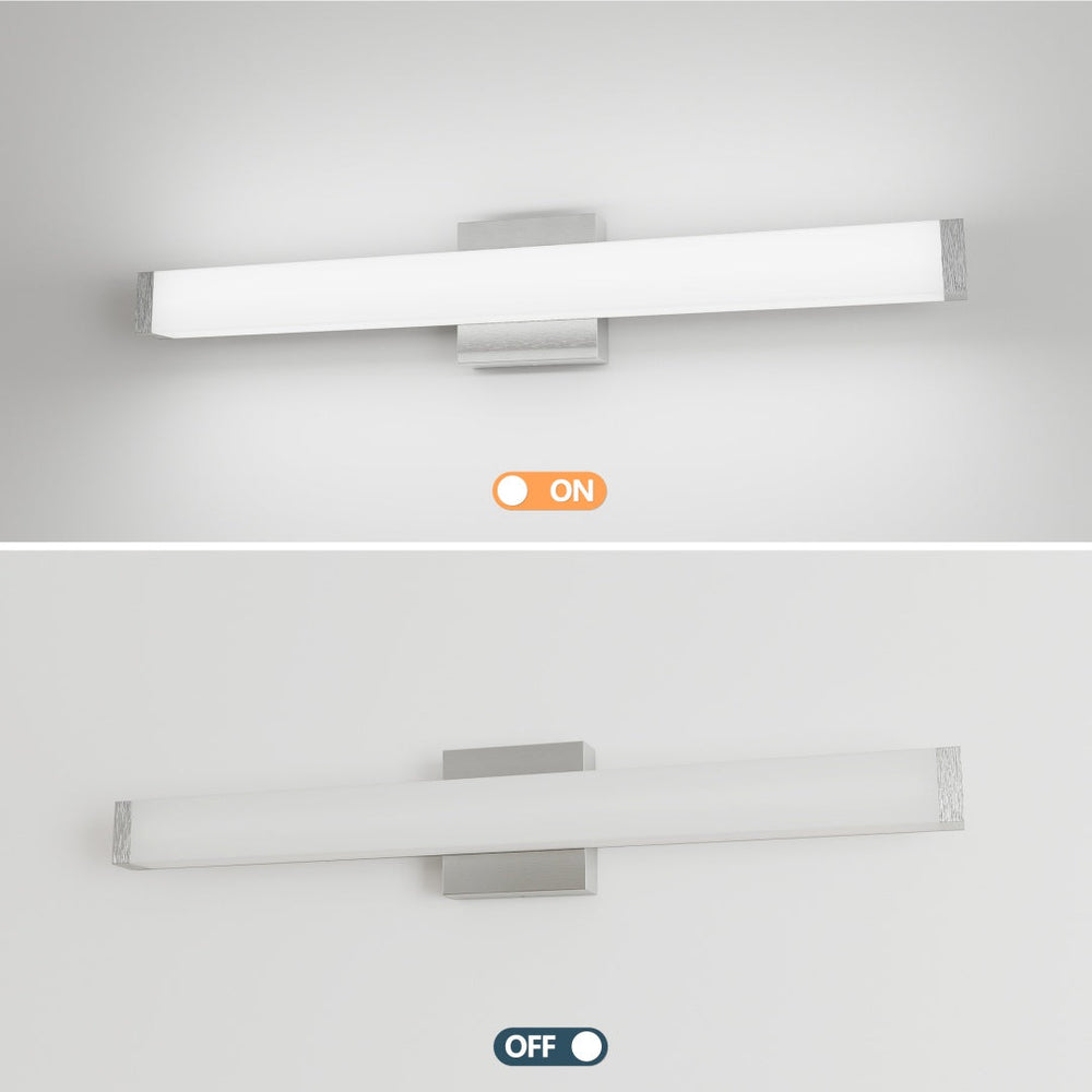 Bathroom Vanity Light Brushed Nickel - 25 Inch (United States Delivery Only)