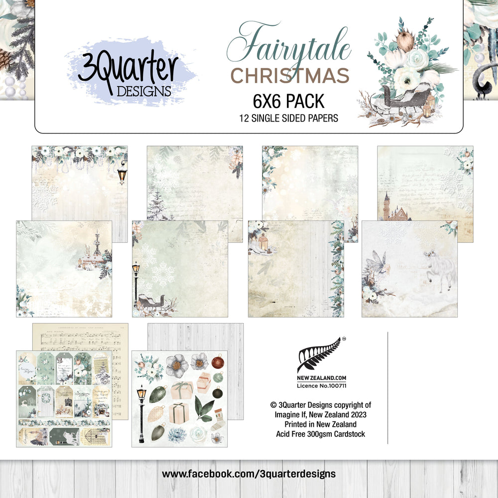 Pack de Noël féerique 6x6