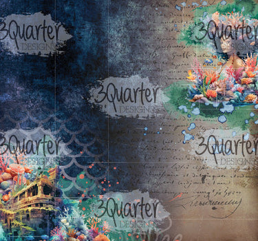 3Quarter Designs Poseidon's Kingdom 6x6 Paper Pack