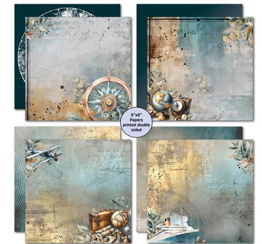 3Quarter Designs Adventures Return 6x6 Paper Pack