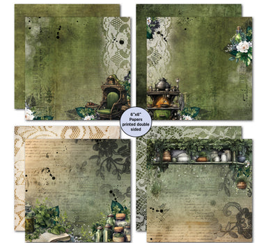 3Quarter Designs Earth Witch 6x6 Paper Pack
