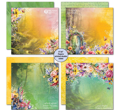 3Quarter Designs Visiting Fairyland 6x6 Paper Pack