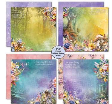 3Quarter Designs Visiting Fairyland 6x6 Paper Pack