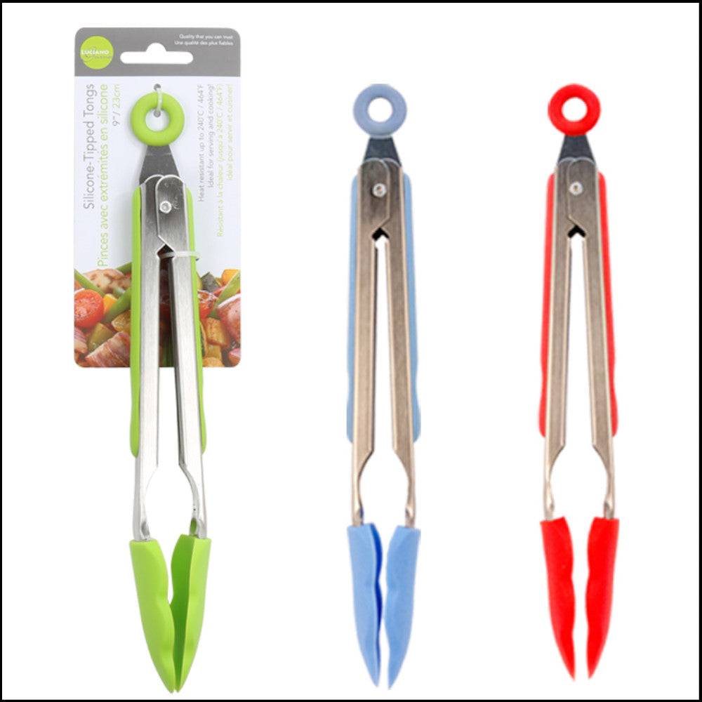 Pince de cuisine à embouts en silicone LUCIANO GOURMET - 70297