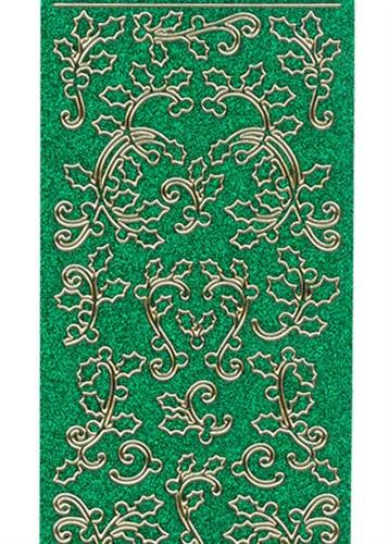 Autocollants décoratifs - Houx fleuri