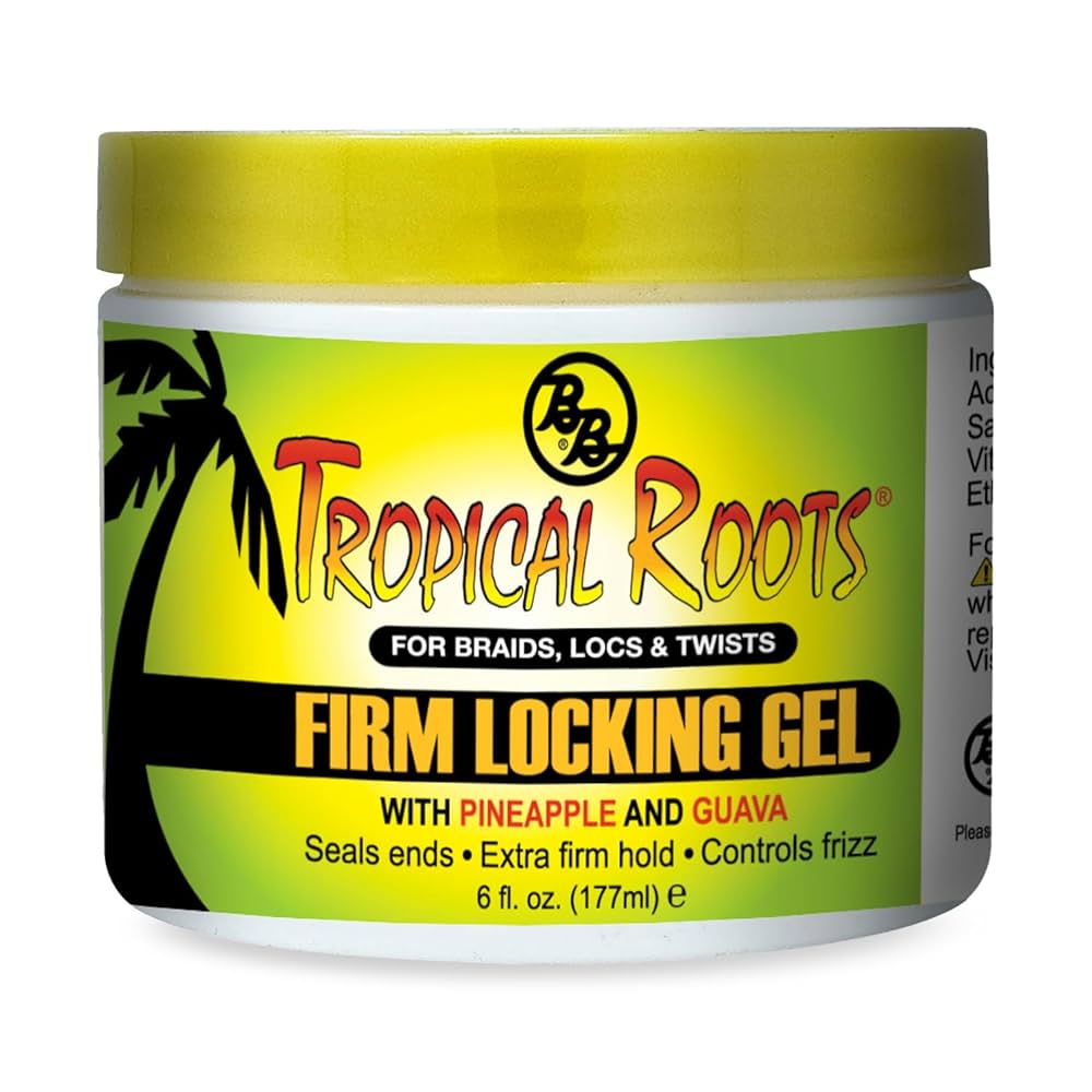 BRONNER BROS TROPICAL ROOTS GEL FIXANT PUISSANT 6OZ