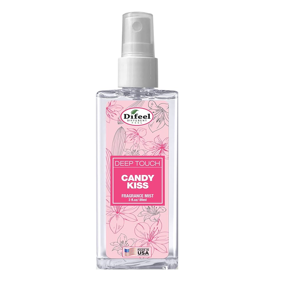 DIFEEL DEEP TOUCH FRAGRANCE MIST SMELLS LIKE CANDY KISS 3OZ