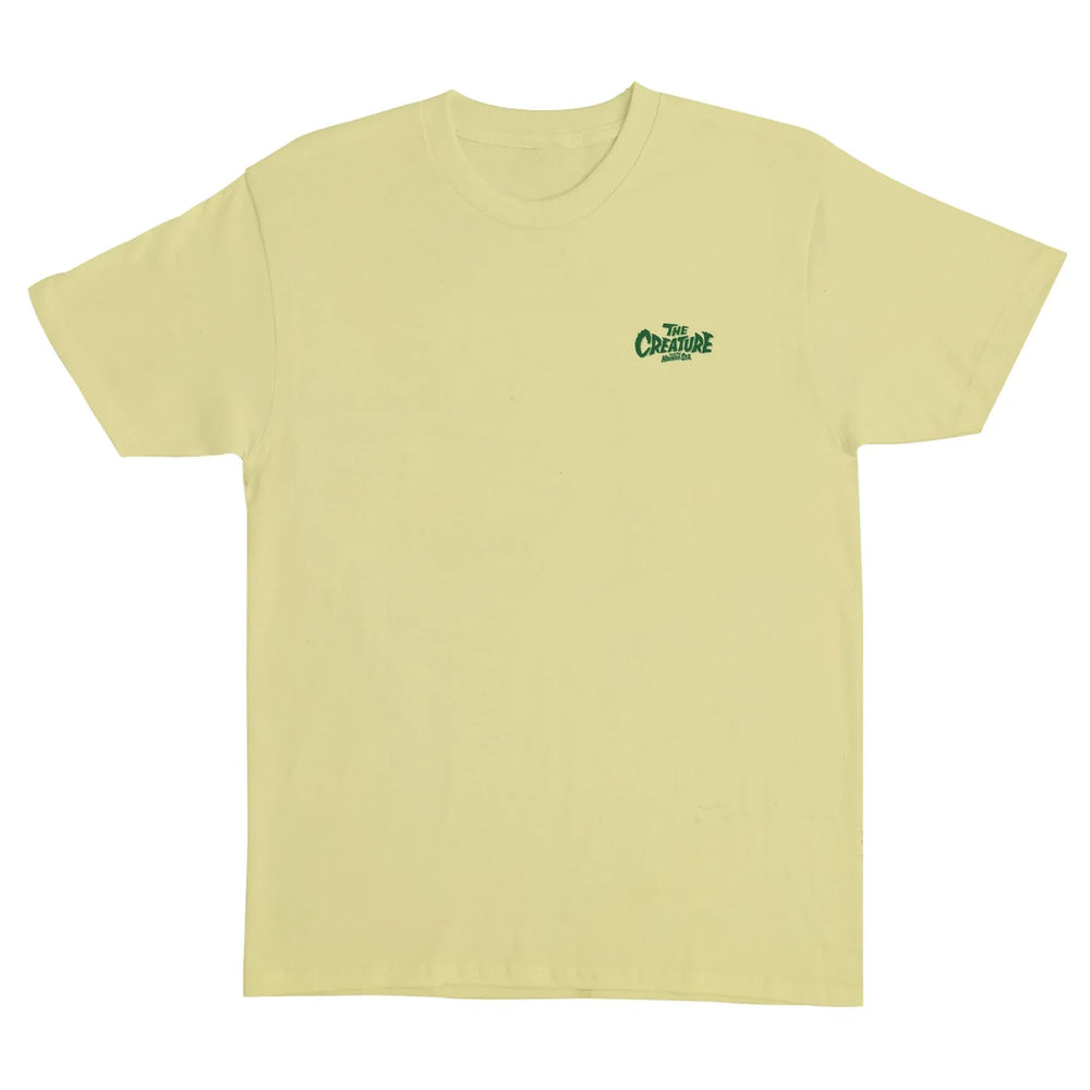 T-shirt Creature 'Haunted Sea' Jaune Maïs