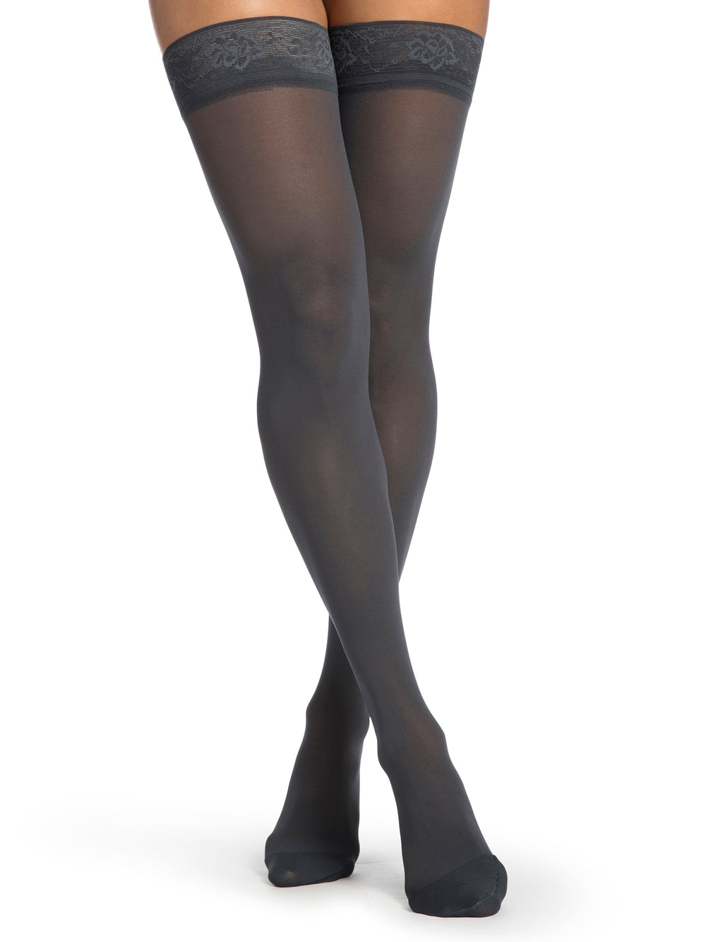 Sigvaris Femmes Style Medium Sheer Cuissardes 20-30mmHg Bout Fermé