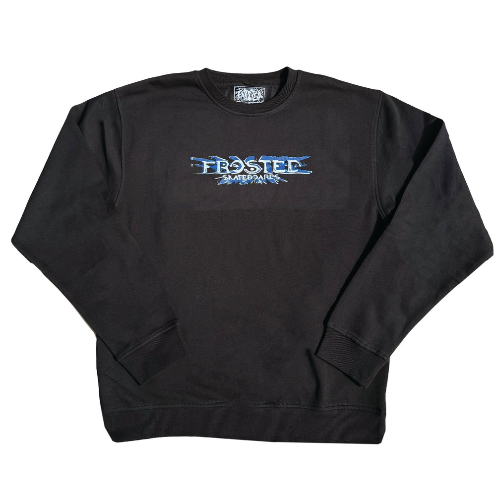 Frosted Skateboards 'Infinity Blue' Sweatshirt - Black