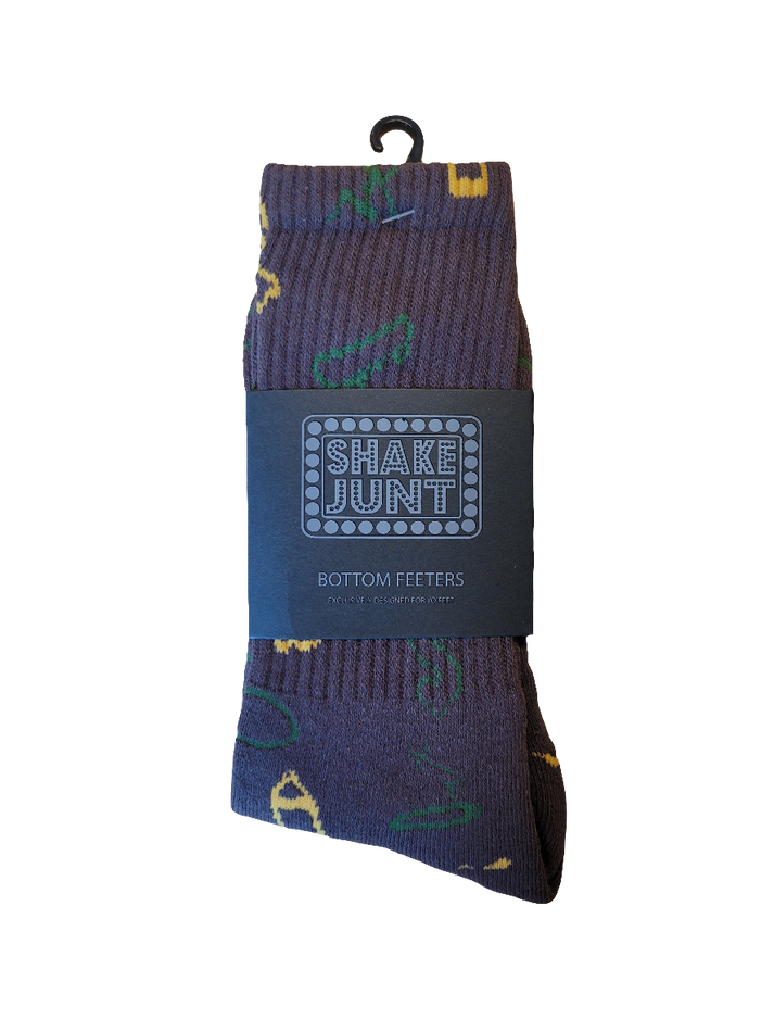 Shake Junt 'Casual Friday' Socks - Dark Grey