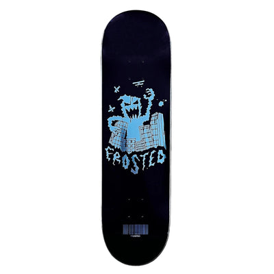 Frosted Skateboards 'City Monster' Skate Deck - Black