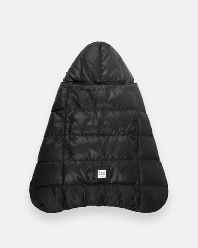 K-Poncho - Peluche | 7am Enfant | Noir poids lourd