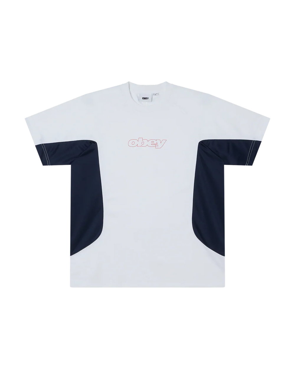 Obey 'Runner' T-shirt actif - Blanc Multi