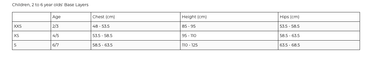 Hauts d'équipage en molleton épais Kombi Junior et enfant Tailles XXS-S