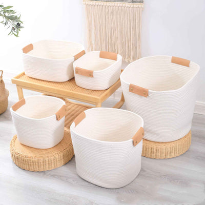 Panier de rangement pour l'organisation et le linge sale
