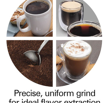 HAMILTON BEACH PROFESSIONAL 80405 Conical Burr Digital Coffee Grinder