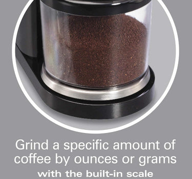 HAMILTON BEACH PROFESSIONAL 80405 Conical Burr Digital Coffee Grinder
