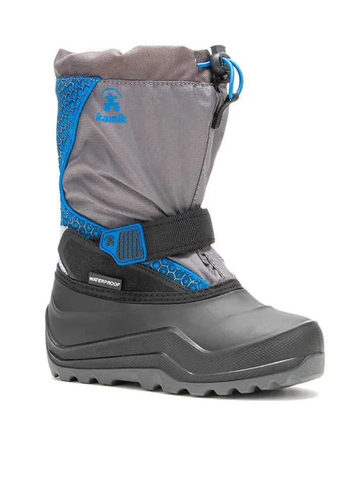 Kamik Boy's Snowfall P2 -40 Waterproof Winter Boots Children's Size 1 - Made in Canada!