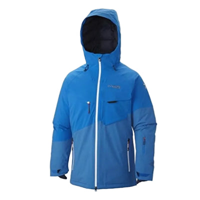 Veste d'hiver isolée Columbia Titanium First Tracks 860 TurboDown pour hommes, taille Medium