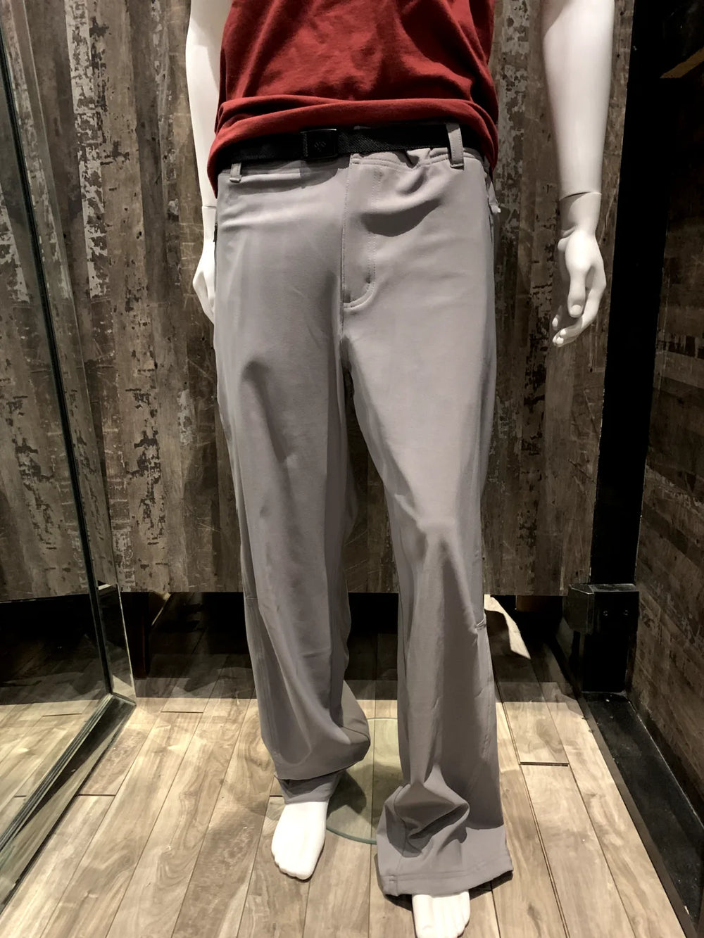 Pants de randonnée Columbia Maxtrail pour hommes, taille 40 gris clair
