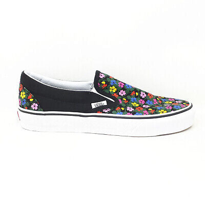 Chaussures Vans 'Classic Slip-On' - Floral Noir/Blanc