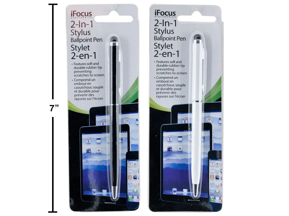 iFOCUS 2-in-1 Stylus and Pen - 86656 — Home Essentials Outlet