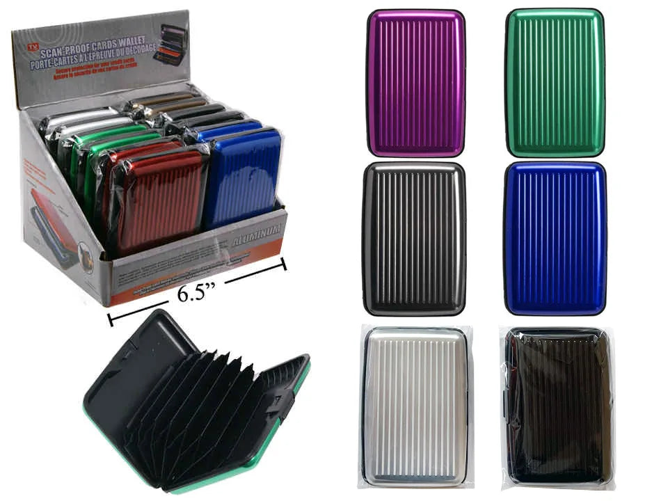 AS SEEN ON TV Scan Proof Cards Wallet - 80913 — Home Essentials Outlet