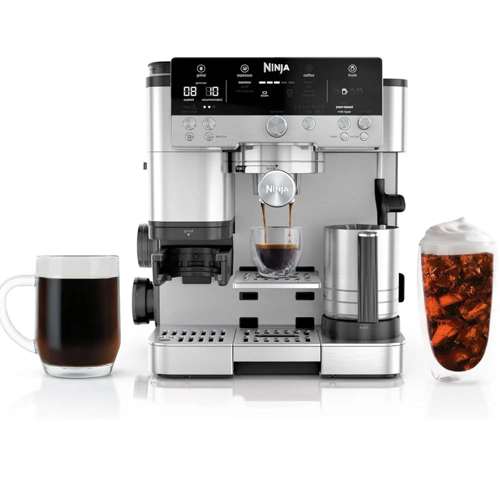NINJA ES655CCO Espresso Luxe Premier Series Drip Coffee Maker and Rapid Cold Brew - Factory serviced with Home Essentials warranty — Home Essentials Outlet