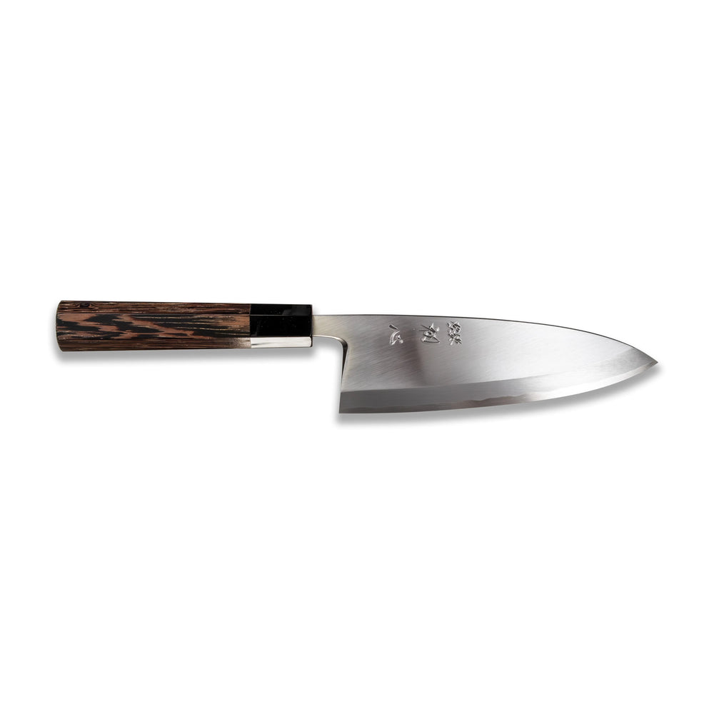 Hatsukokoro Shirasagi Migaki Deba 185 mm — SHARP Knife Shop