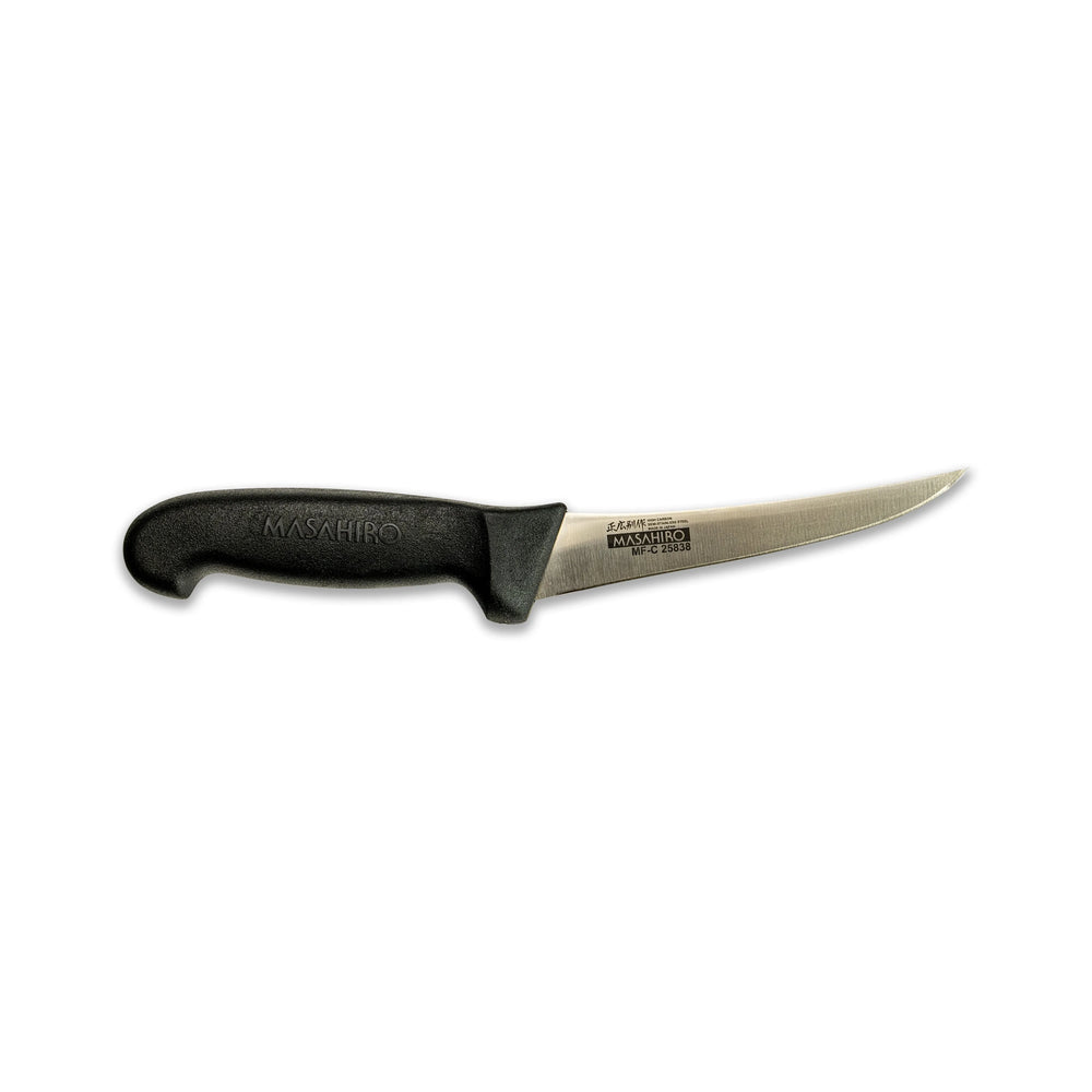 Masahiro Boning Knife 140 mm (Black handle) — SHARP Knife Shop
