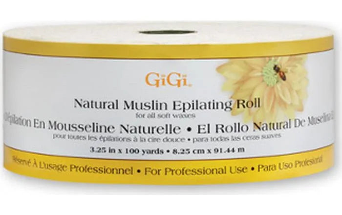 GiGi Muslin Roll 100yd (3.25" x 100 yd") — DK BEAUTY